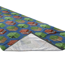 Load image into Gallery viewer, Minecraft Creeper Beach Towel with Backpack