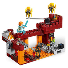 Load image into Gallery viewer, Minecraft The Blaze Bridge LEGO Building Set

