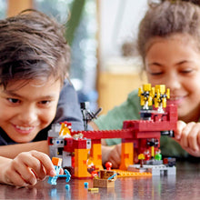 Load image into Gallery viewer, Minecraft The Blaze Bridge LEGO Building Set
