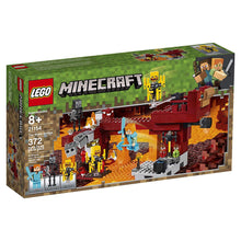 Load image into Gallery viewer, Minecraft The Blaze Bridge LEGO Building Set
