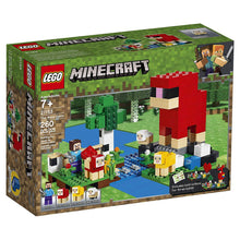 Load image into Gallery viewer, Minecraft The Wool Farm LEGO Building Set
