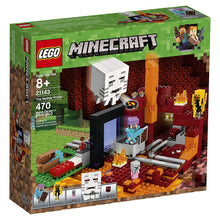 Load image into Gallery viewer, Minecraft The Nether Portal LEGO Building Set
